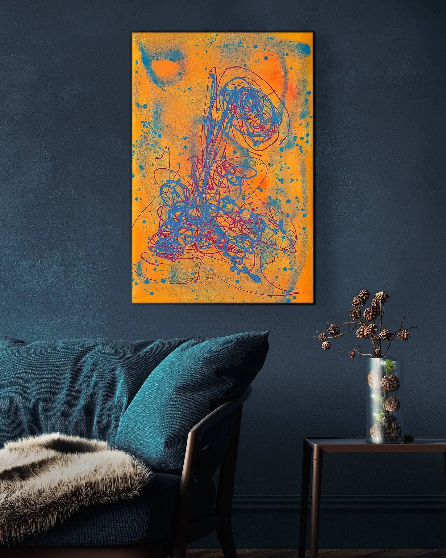 Dino Clownsaurs - Original Painting - Jumper Maybach