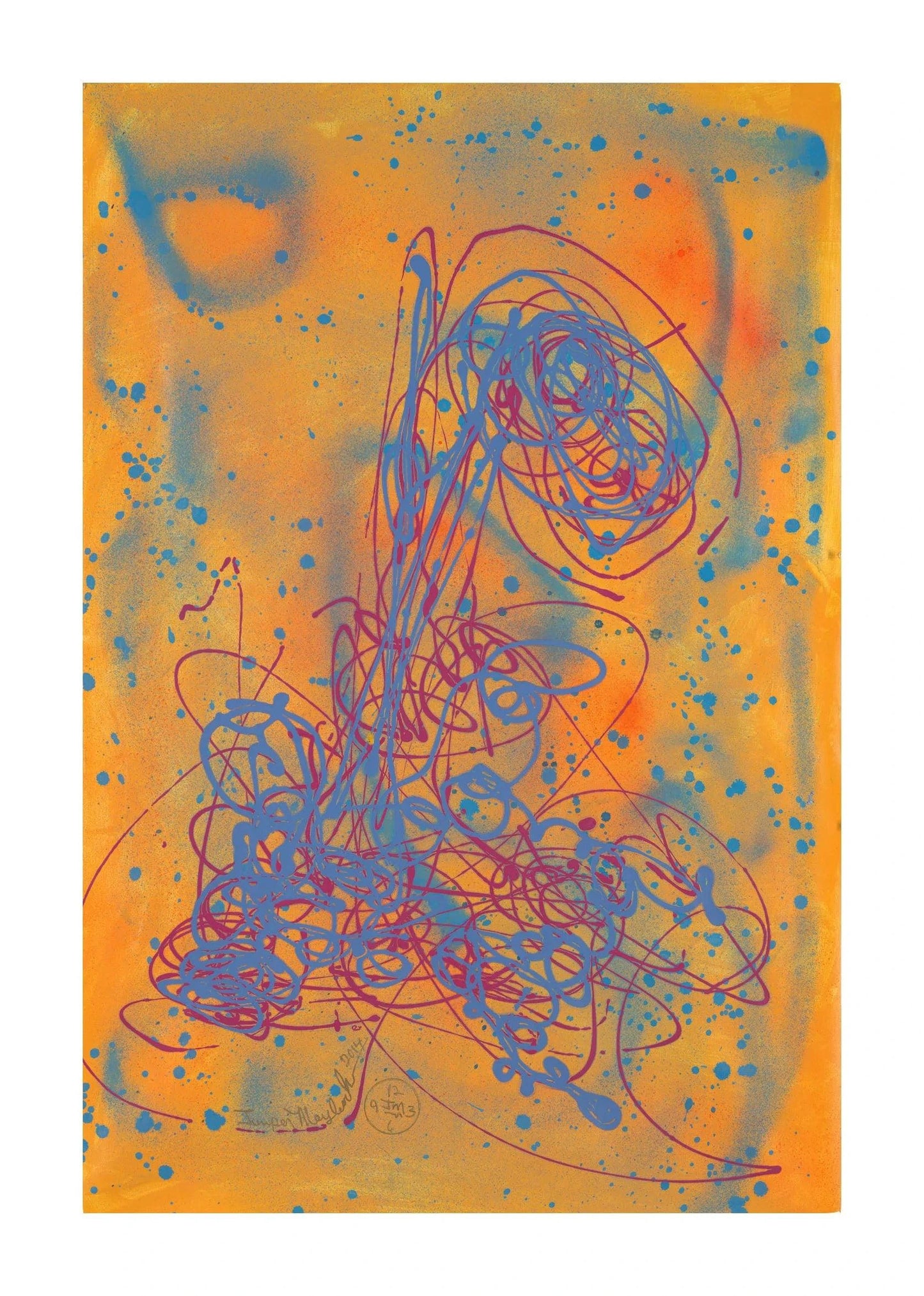 Dino Clownsaurs - Original Painting - Jumper Maybach