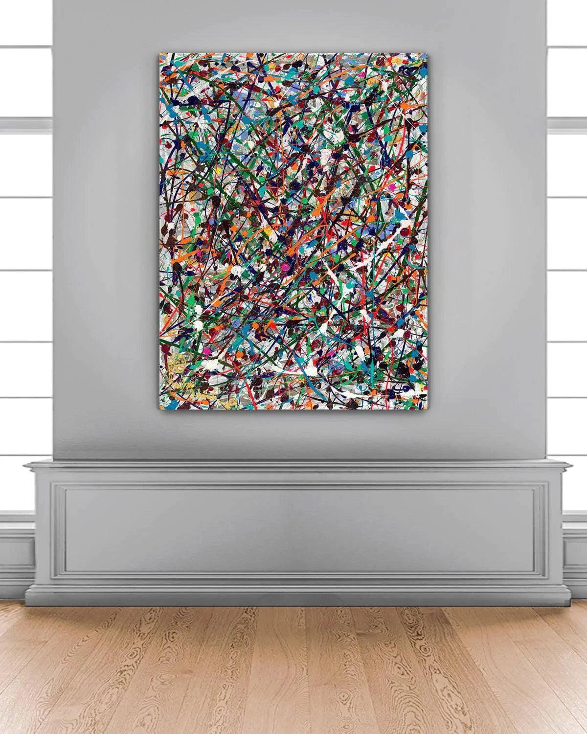 Endless Asteroid Playground - Original Painting - Jumper Maybach