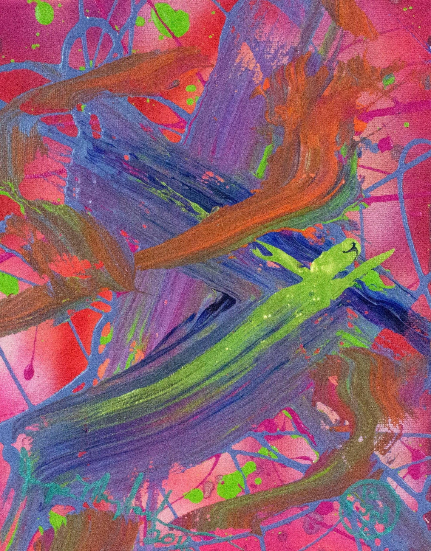 From Darkness to Light #14 - Original Painting - Jumper Maybach