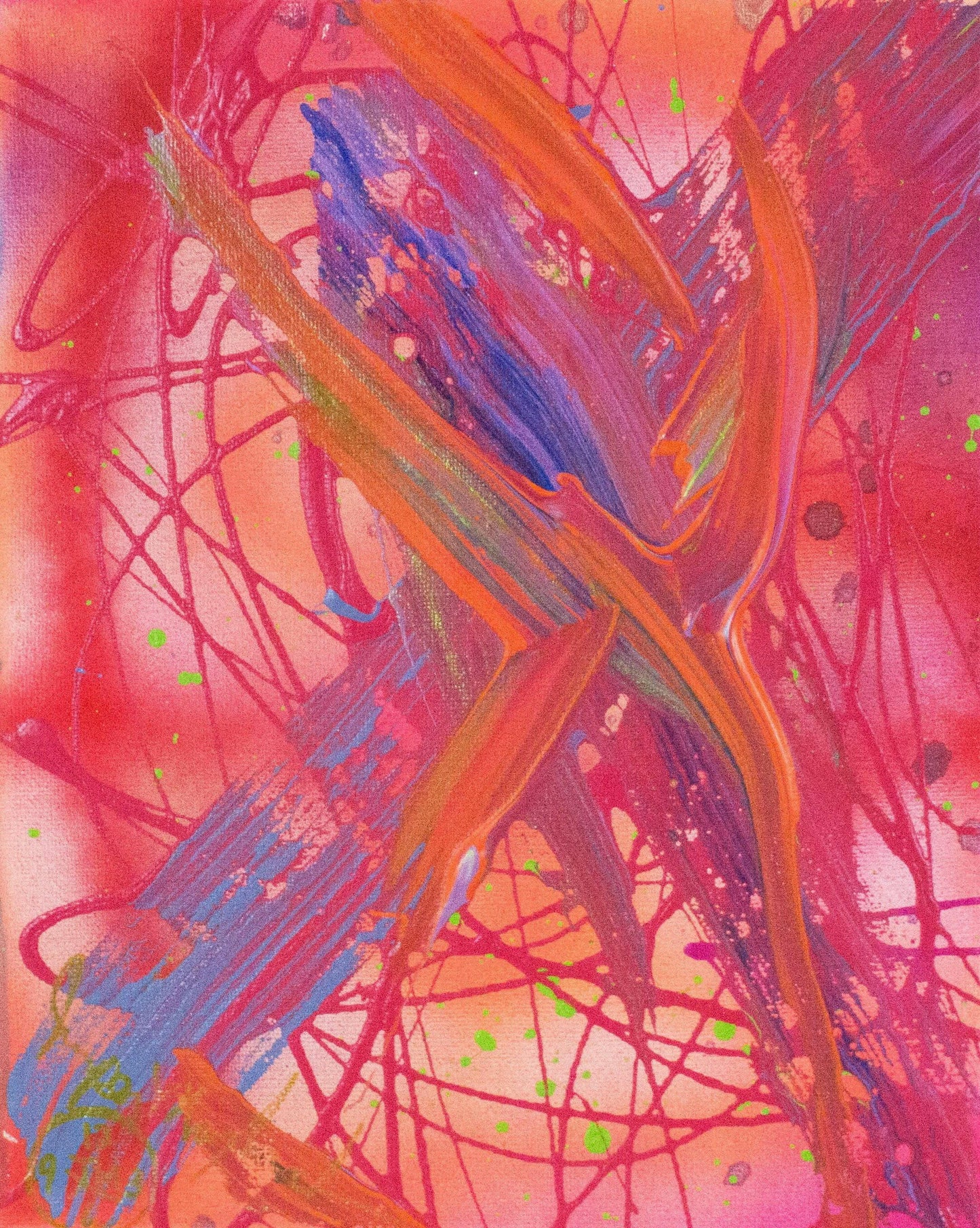 From Darkness to Light #16 - Original Painting - SOLD - Jumper Maybach