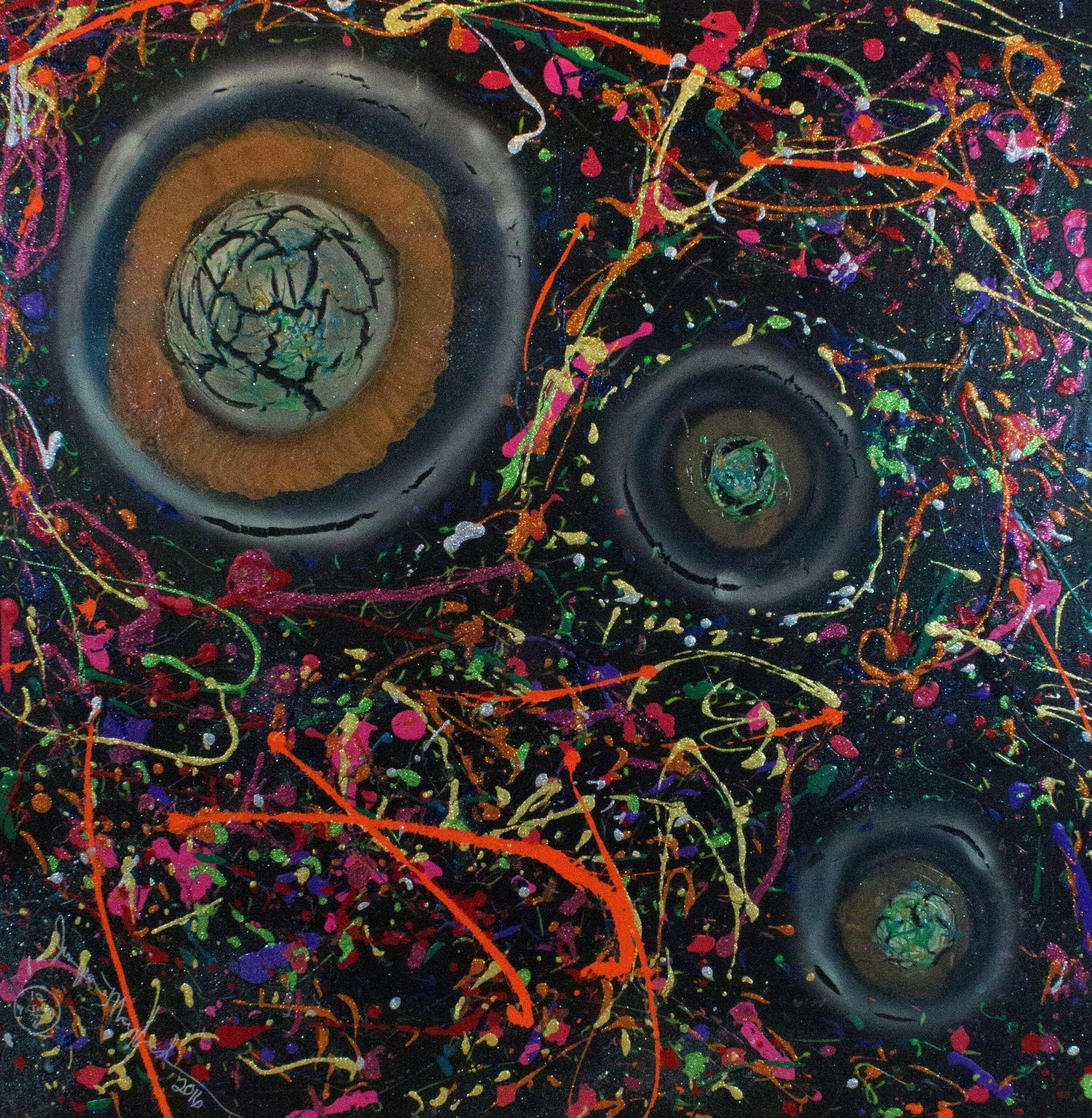 From Darkness to Light #2 - Original Painting - Jumper Maybach