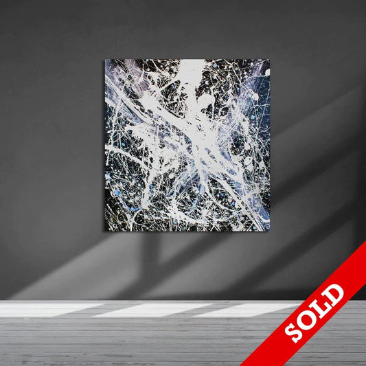 From Darkness to Light #6 - Original Painting - SOLD - Jumper Maybach