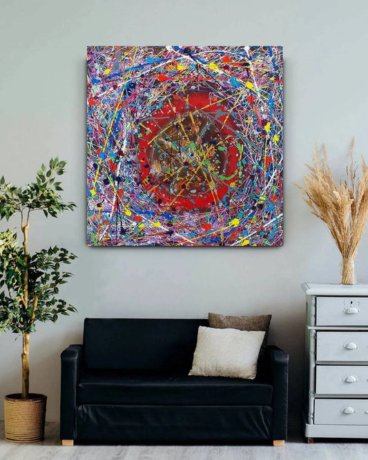 From Darkness to Light #8 - Original Painting - Jumper Maybach