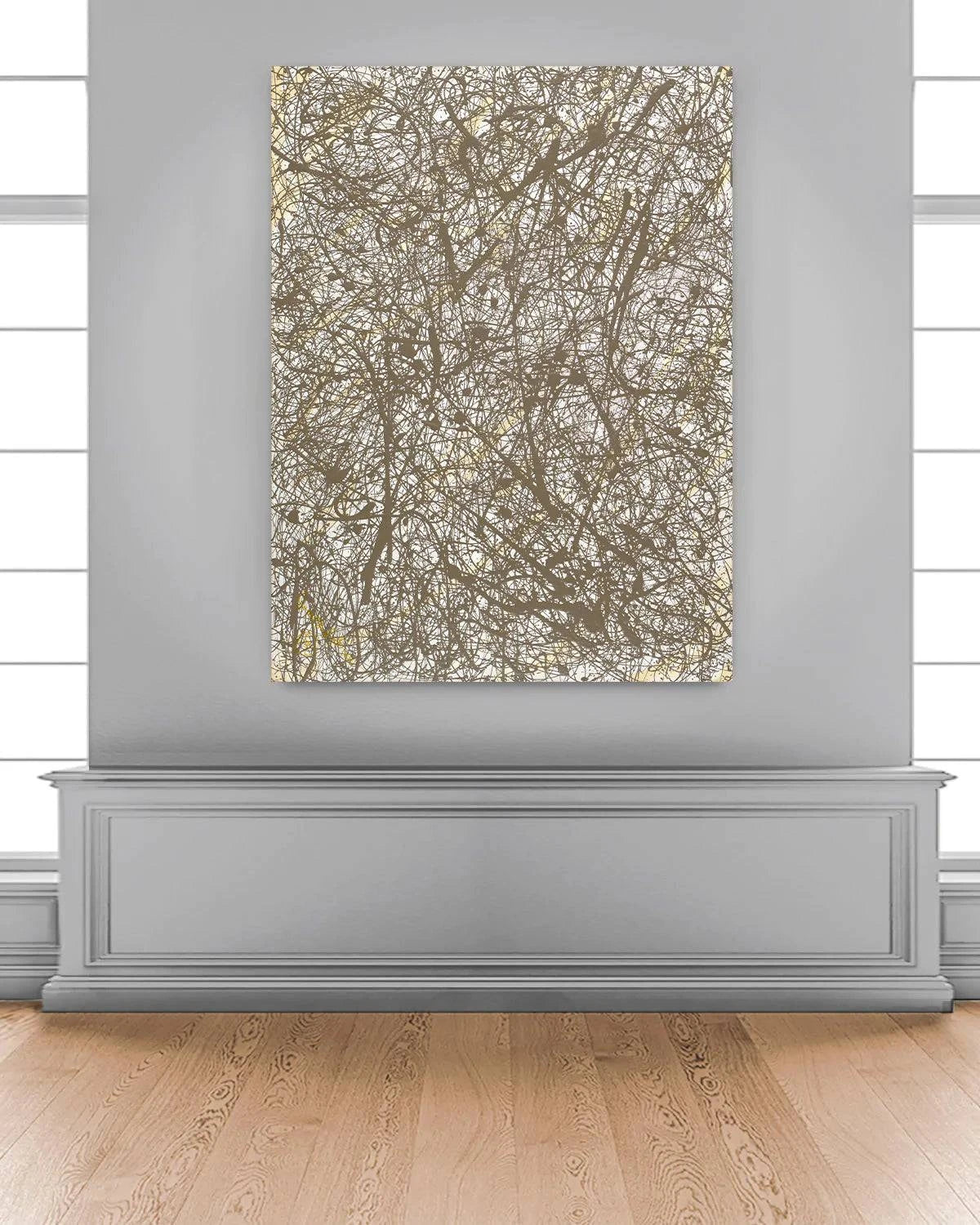 Gold Galaxy - Original Painting - Jumper Maybach