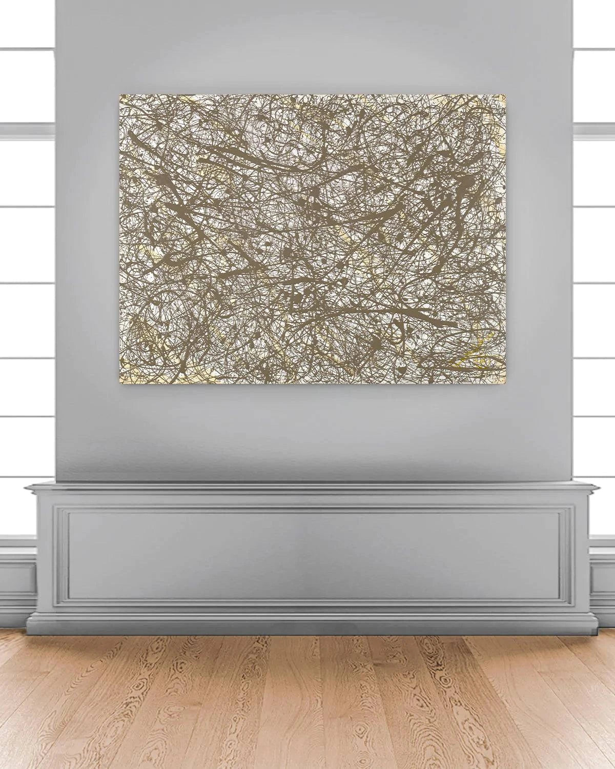 Gold Galaxy - Original Painting - Jumper Maybach