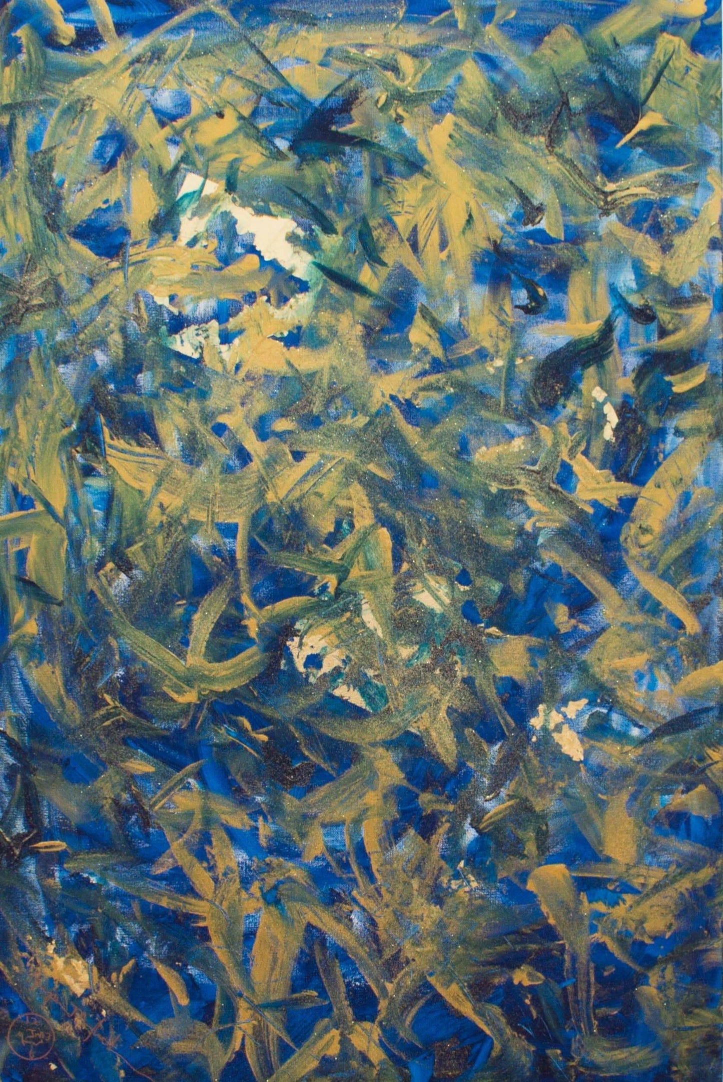 Golden Chance - Original Painting - Jumper Maybach