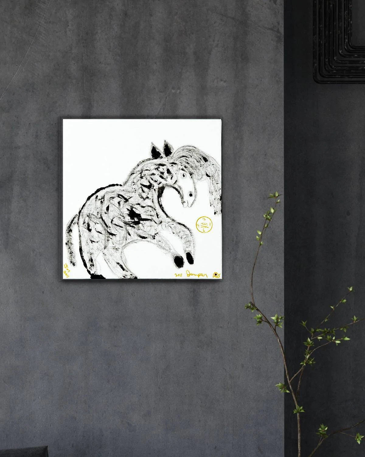 Horse - Original Painting - Jumper Maybach