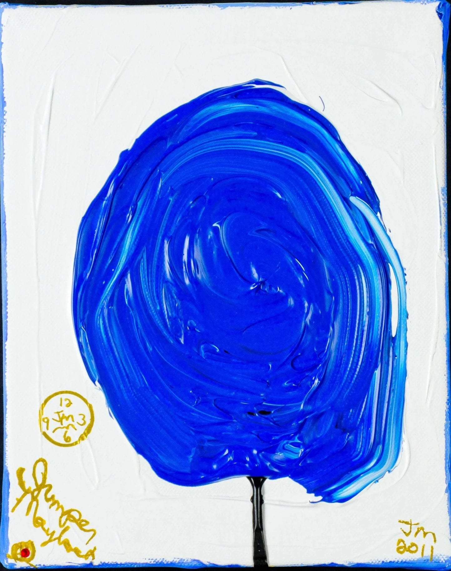 Blueberry Cotton Candy #3 - Original Painting - Jumper Maybach