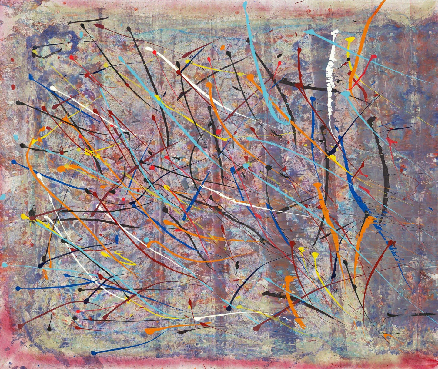 Jumper’s Lake in Venice - Original Painting - Jumper Maybach