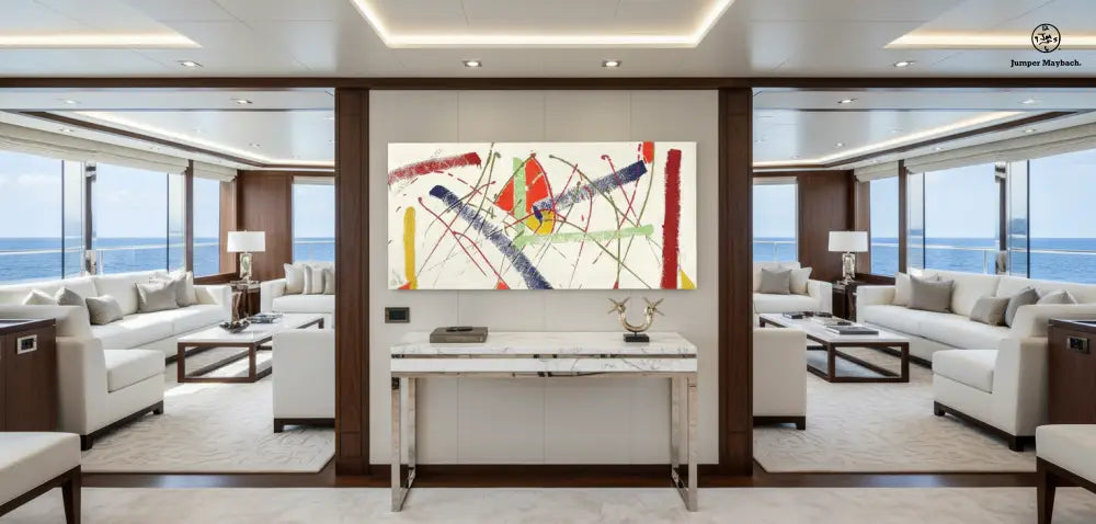 Sailboat - Original Painting - Jumper Maybach