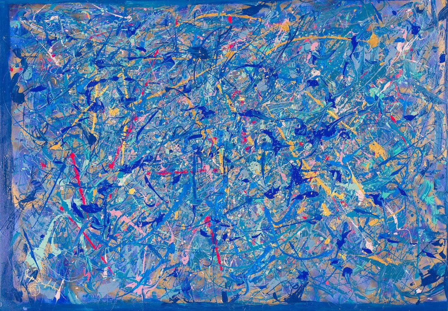 Jumper's Magic Tesseract - Original Painting - Jumper Maybach