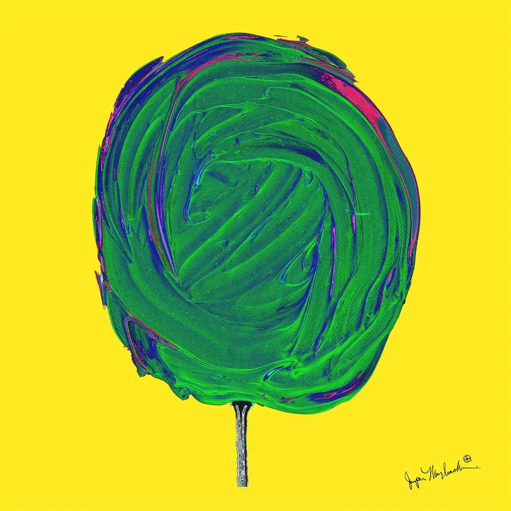 Original Print Cosmic Lime Fizz Cotton Candy by Jumper Maybach 1