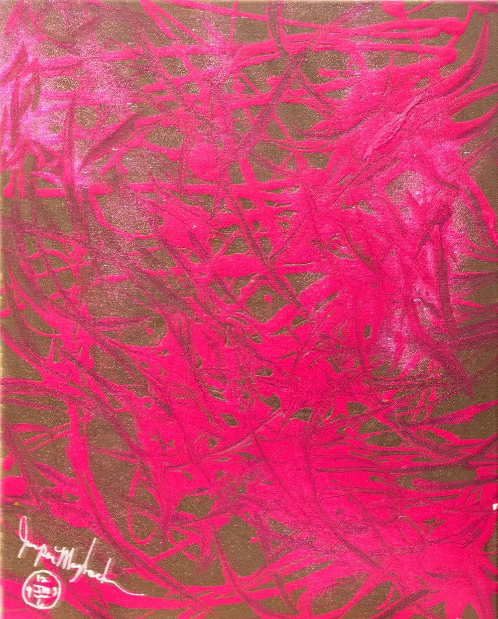 Pink Fun - Original Painting - Jumper Maybach
