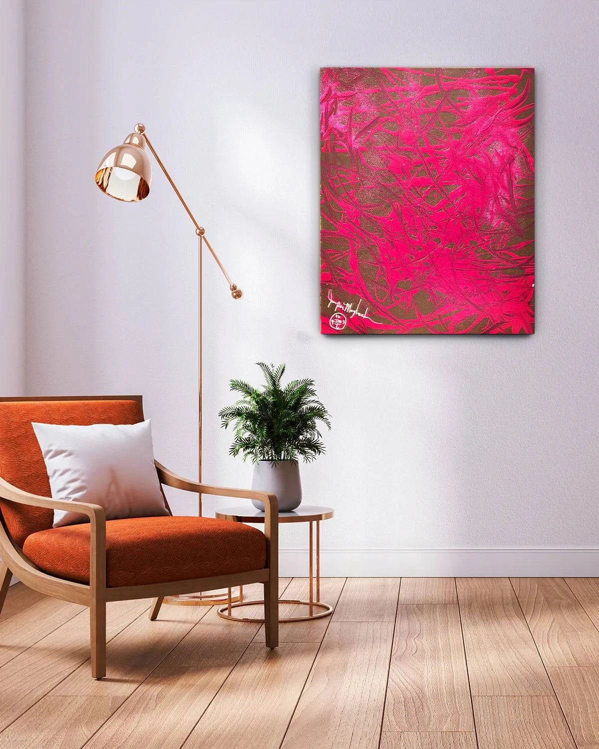 Pink Fun - Original Painting - Jumper Maybach