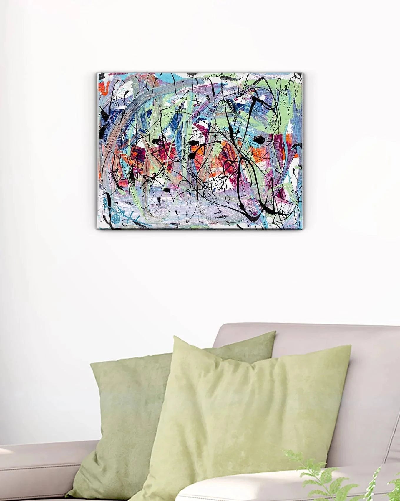 Rainbow Rhapsody - Original Painting - Jumper Maybach