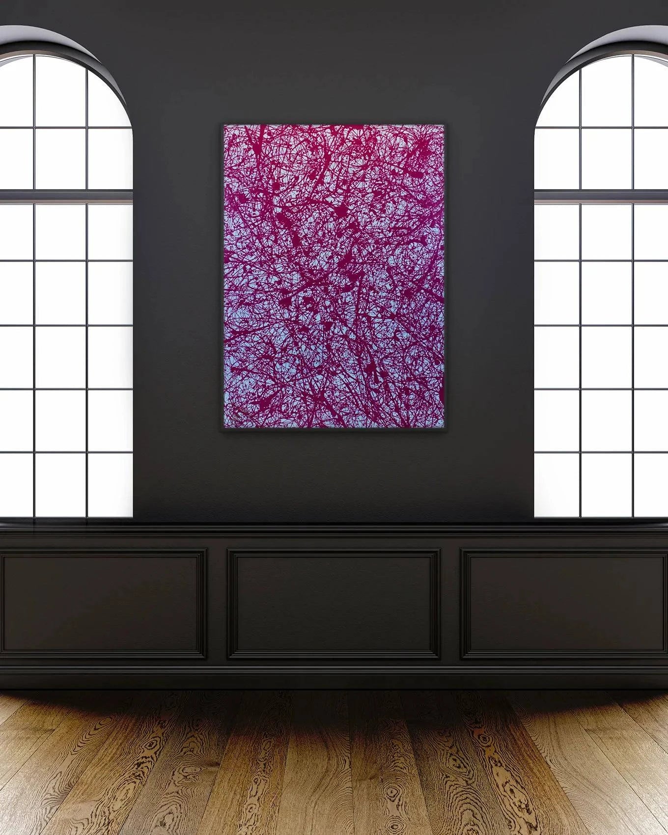 Red Galaxy - Original Painting - Jumper Maybach