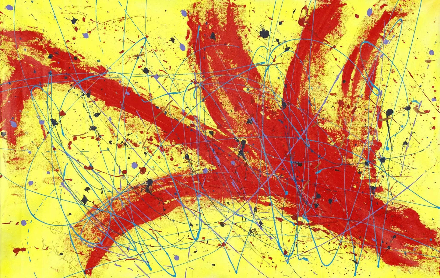 Red Rocket - Original Painting - Jumper Maybach