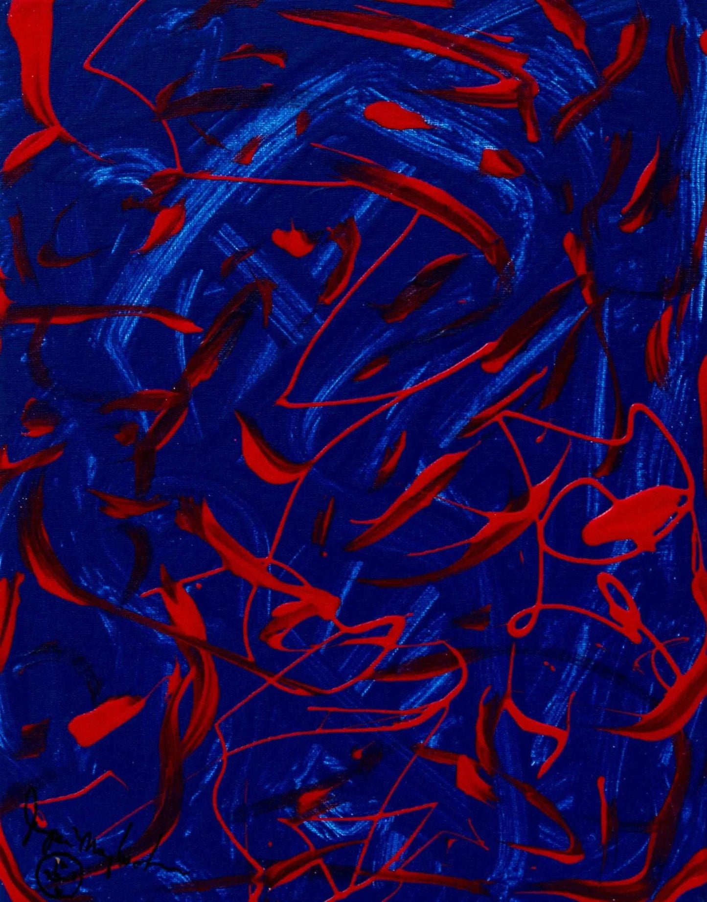 Rose Petals - Original Painting - Jumper Maybach