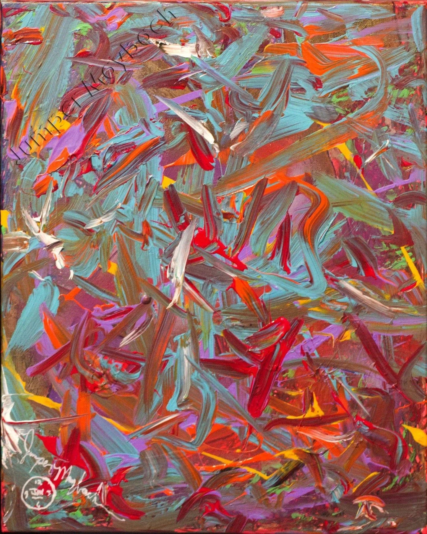 Santa Fe - Original Painting - Jumper Maybach