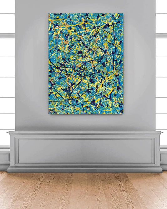 Saturn Sunrise - Original Painting - Jumper Maybach