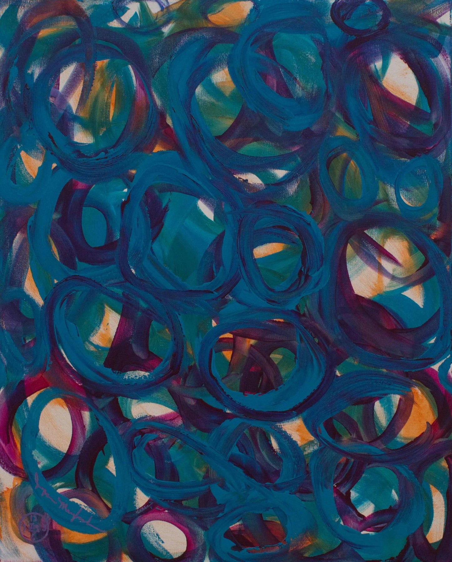 Spinning Out - Original Painting - Jumper Maybach