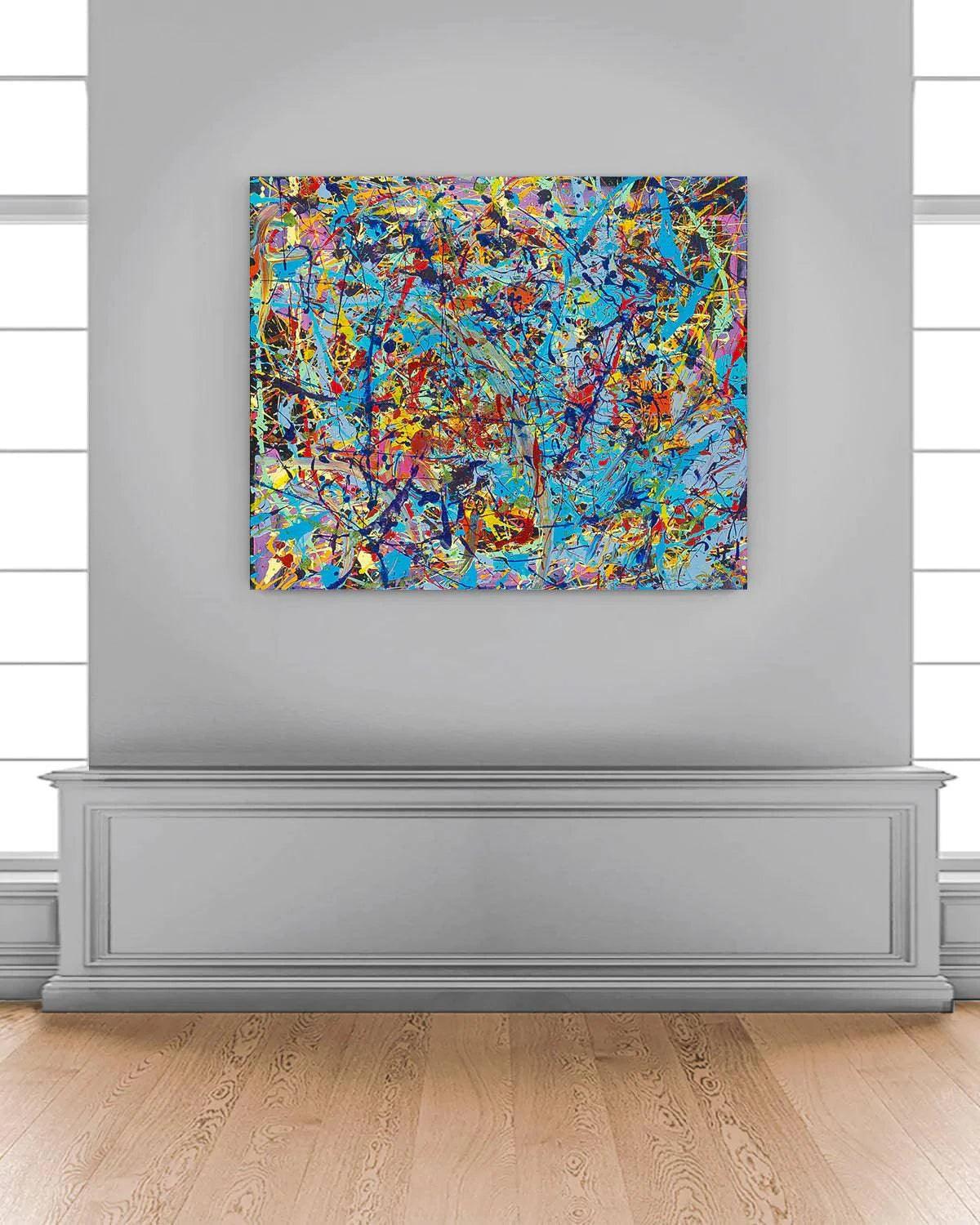 Taffy Galaxy Whew - Original Painting - Jumper Maybach