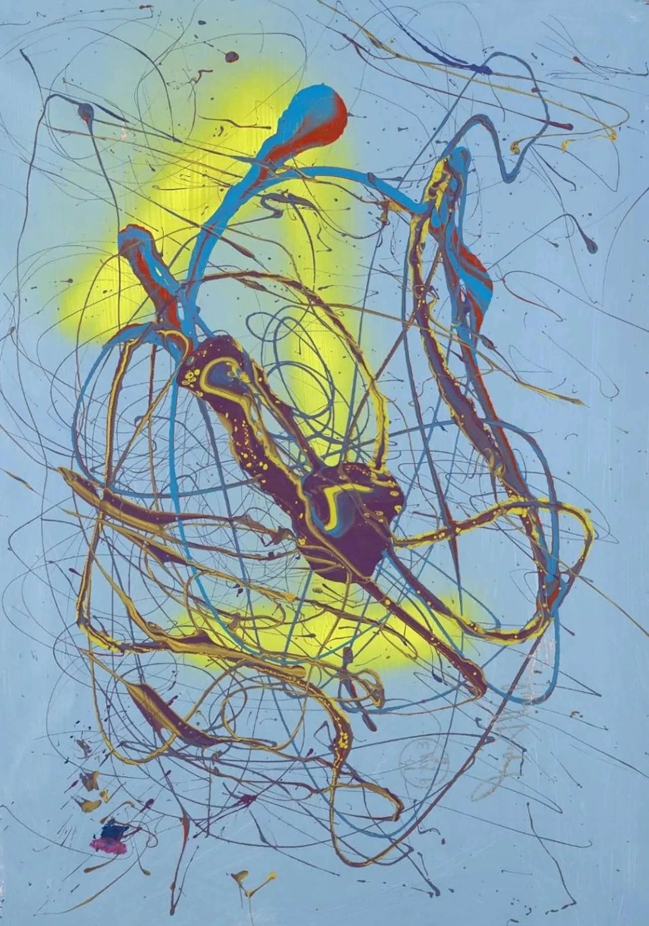 The One in the Universe - Original Painting - Jumper Maybach