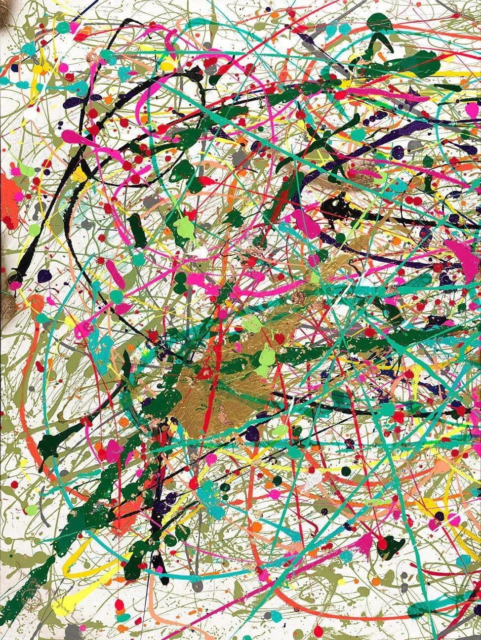 Pop Rock Planet (Triptych) - Original Painting - Jumper Maybach