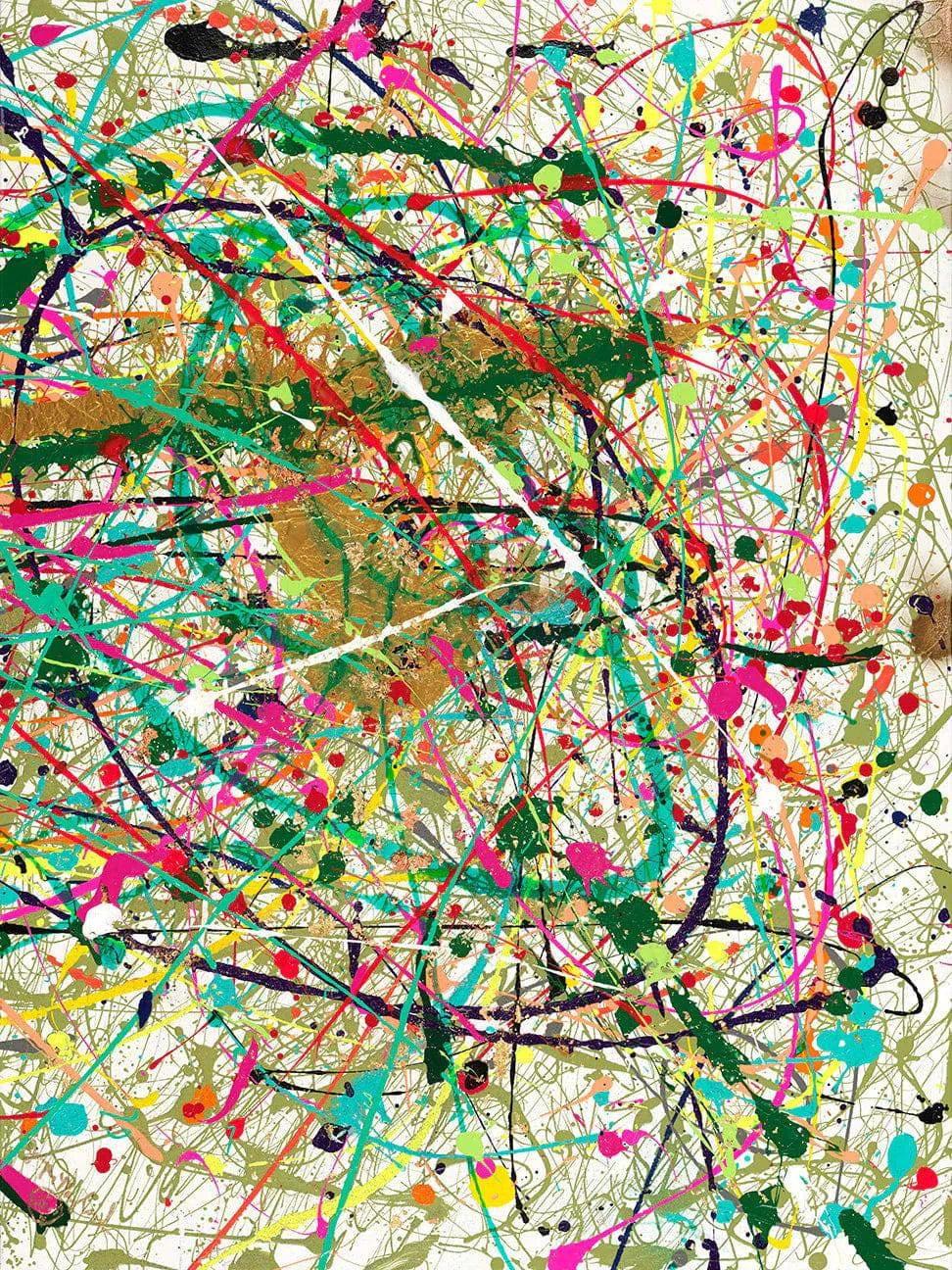 Pop Rock Planet (Triptych) - Original Painting - Jumper Maybach