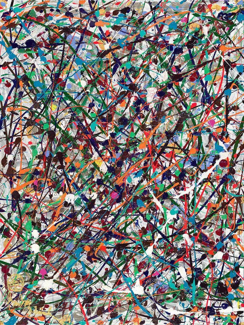 Endless Asteroid Playground - Original Painting - Jumper Maybach