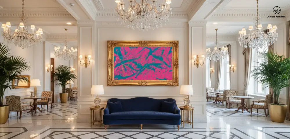 No Name - Original Painting - Jumper Maybach Artwork