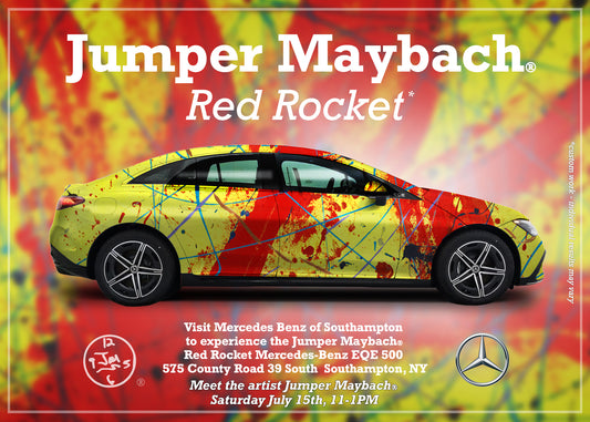 Artist Jumper Maybach to Unveil "Red Rocket" Limited Edition Mercedes Benz