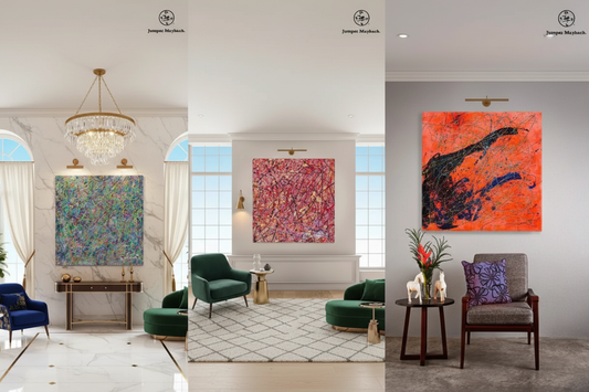 How Abstract Canvas Prints Transform a Room