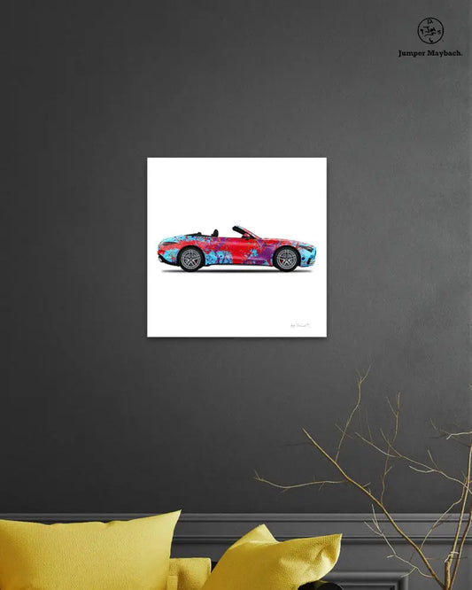 1 - Art Car Canvas Print Dancing Queen by Jumper Maybach® (Print on Canvas) - Jumper Maybach Prints