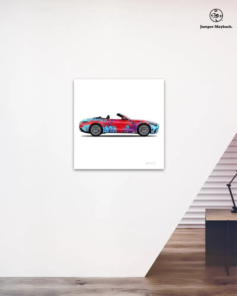 1 - Art Car Canvas Print Dancing Queen by Jumper Maybach® (Print on Canvas) - Jumper Maybach Prints