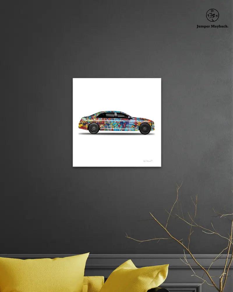 1 - Taffy Galaxy Whew Car by Jumper Maybach® (Print on Canvas) - Jumper Maybach Prints