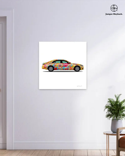 1 - World Jumper Car by Jumper Maybach® (Print on Canvas) - Jumper Maybach Prints
