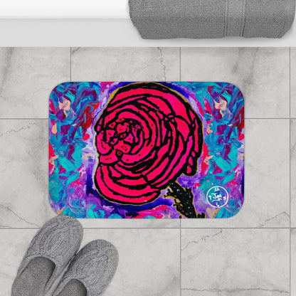 Cotton Candy Rose Bath Mat by Jumper Maybach® - Jumper Maybach