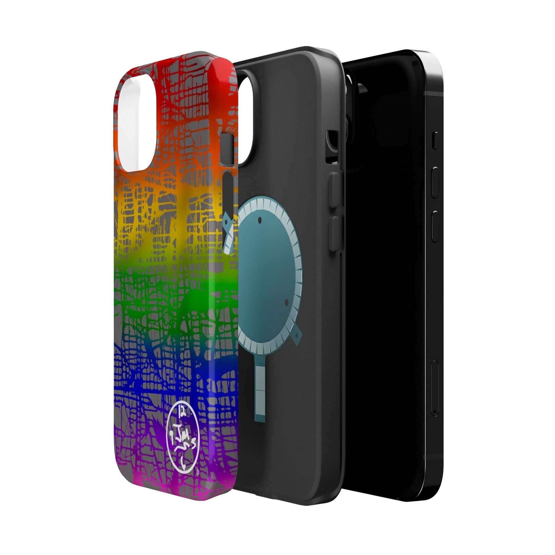 Rainbow Matrix by Jumper Maybach® - MagSafe Tough Cases - Jumper Maybach