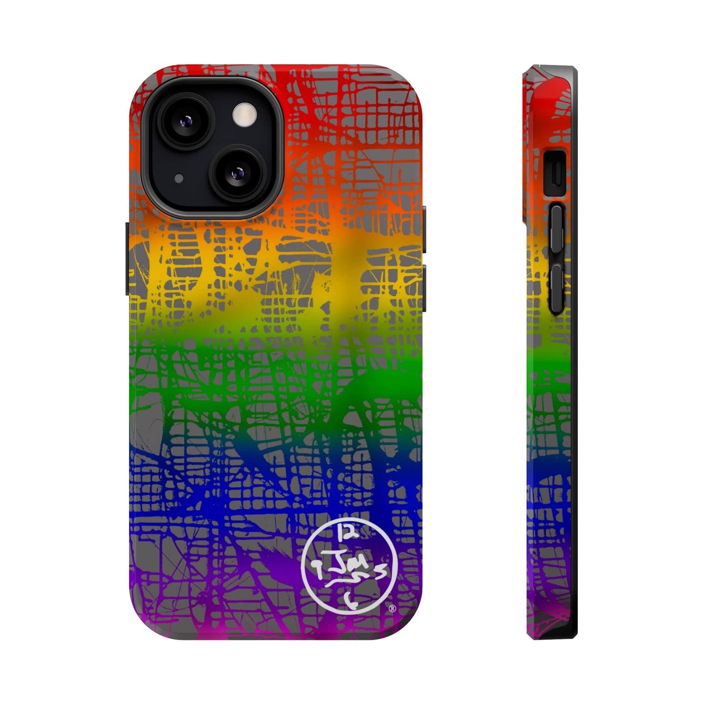 Rainbow Matrix by Jumper Maybach® - MagSafe Tough Cases - Jumper Maybach