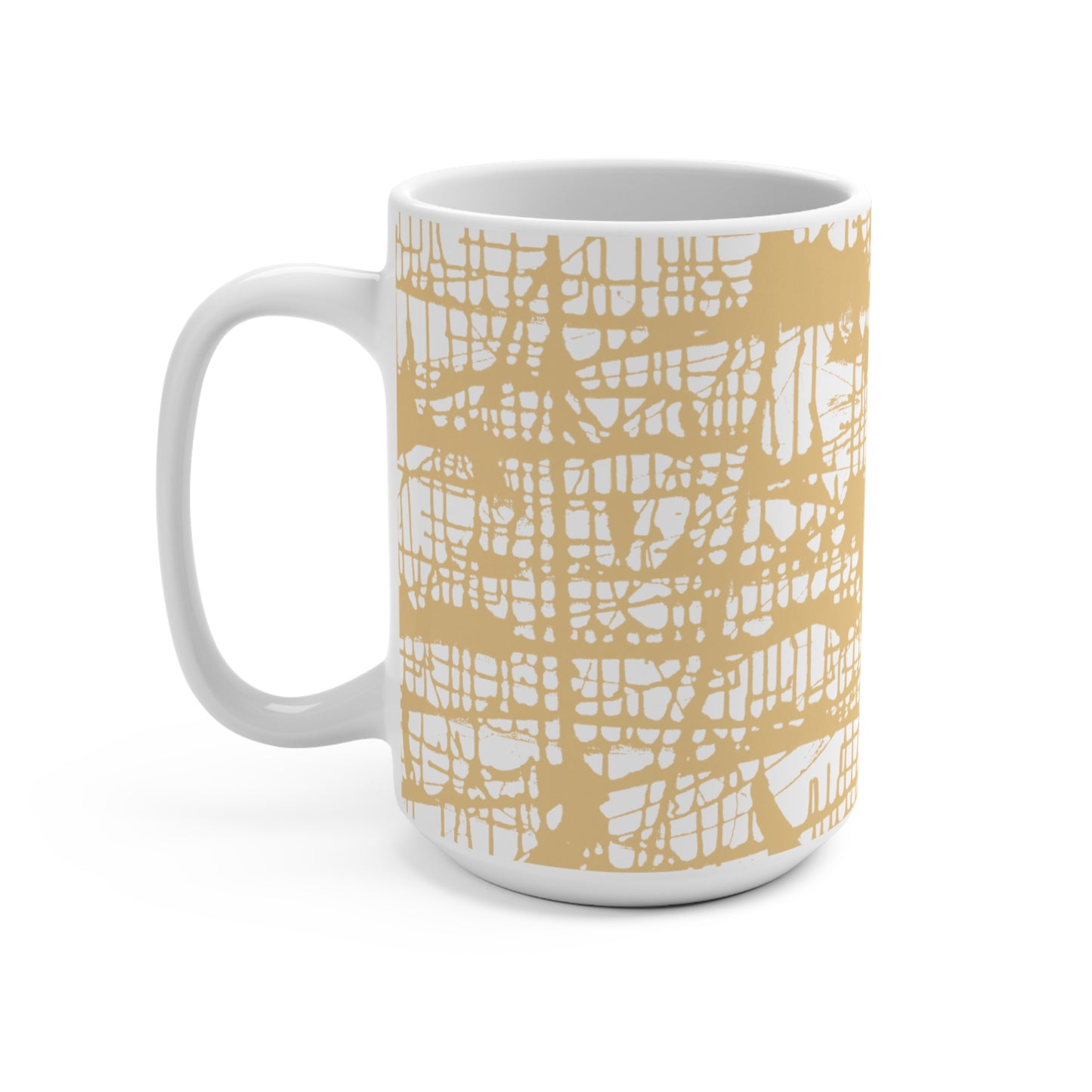 Honey Matrix 15oz Mug by Jumper Maybach® - Jumper Maybach