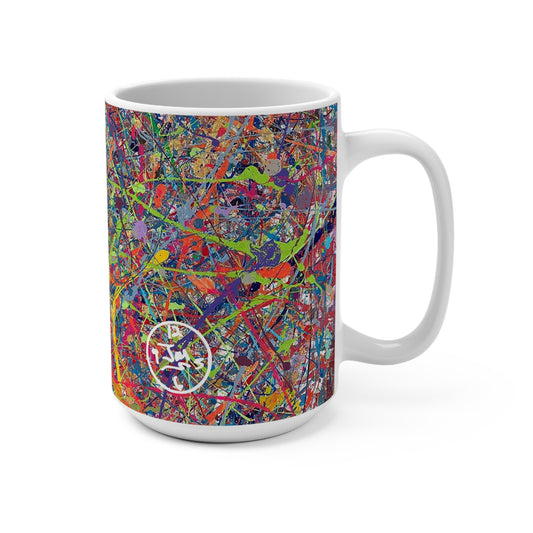 Infinite Candy Quasar 15oz Mug by Jumper Maybach® - Jumper Maybach