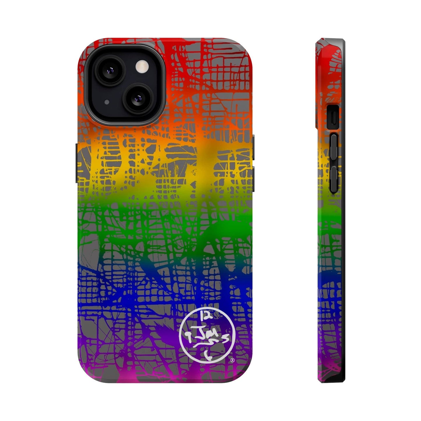 Rainbow Matrix by Jumper Maybach® - MagSafe Tough Cases - Jumper Maybach