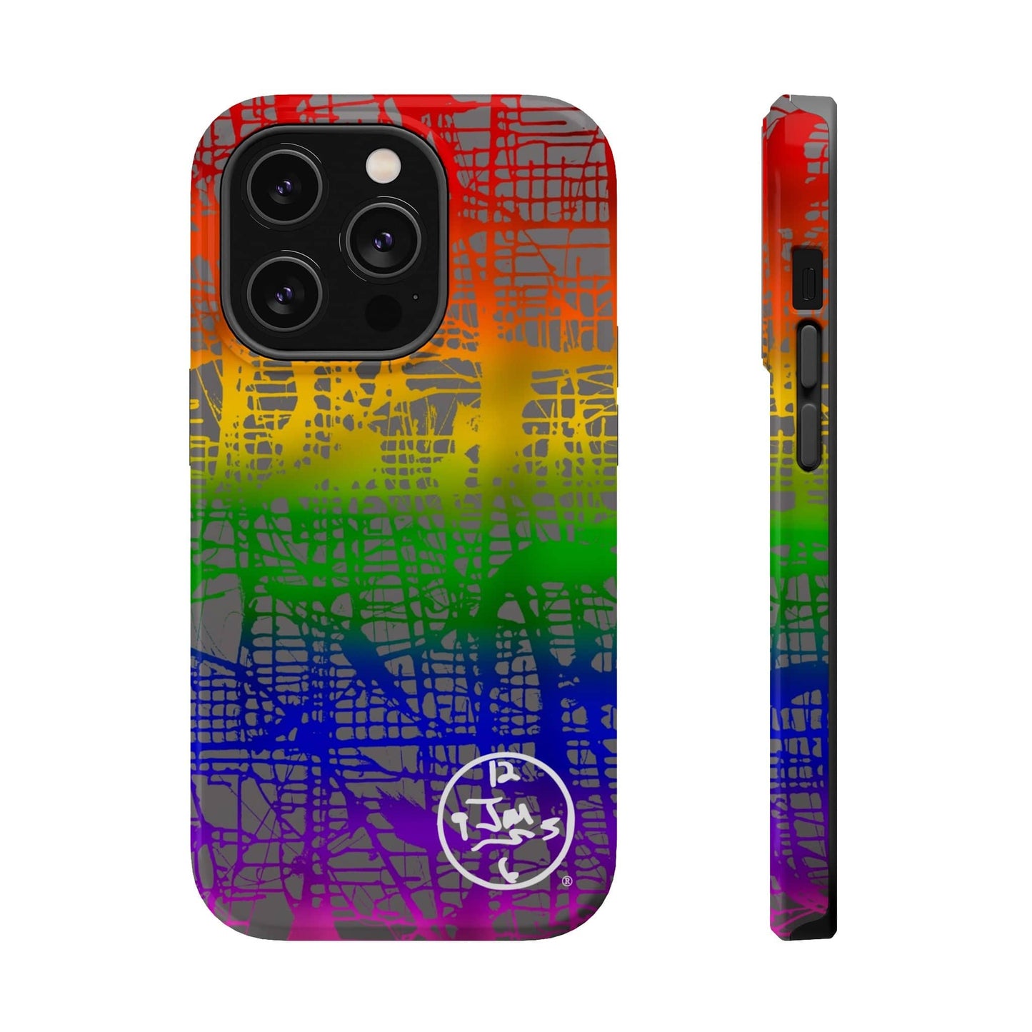 Rainbow Matrix by Jumper Maybach® - MagSafe Tough Cases - Jumper Maybach