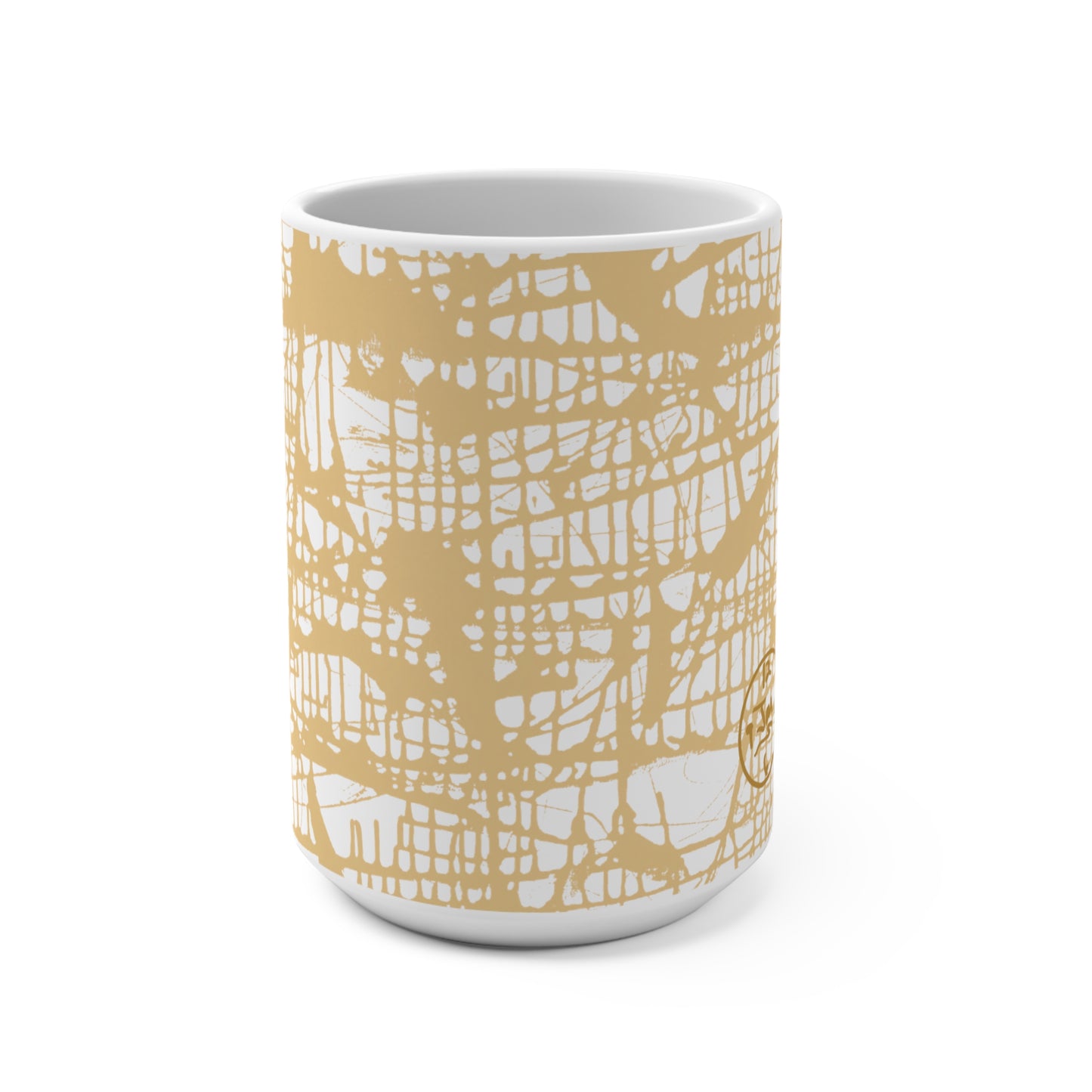 Honey Matrix 15oz Mug by Jumper Maybach® - Jumper Maybach