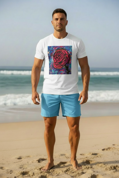 Cotton Candy Rose by Jumper Maybach® - MEN'S Cotton Crew Tee