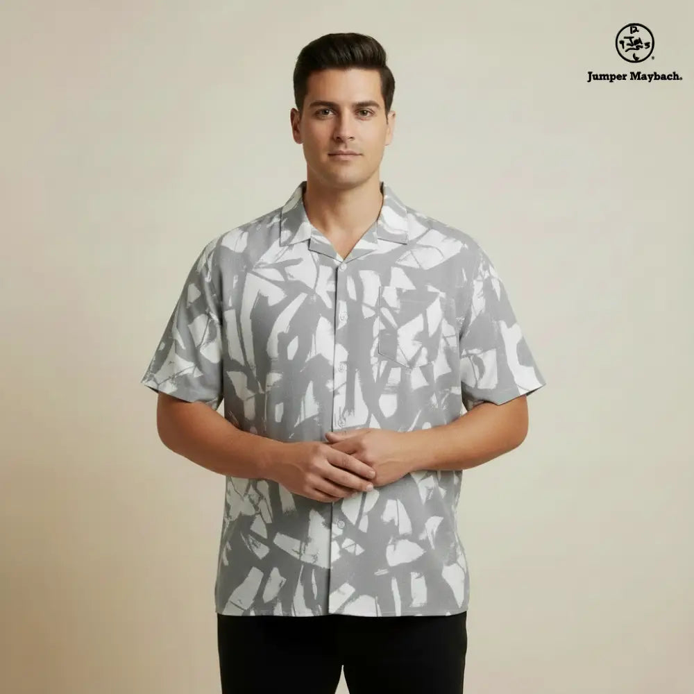 White Winds PLUS SIZE Resort UNISEX Shirt by Jumper Maybach® - Jumper Maybach