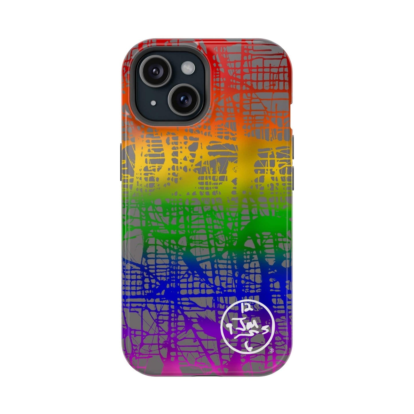 Rainbow Matrix by Jumper Maybach® - MagSafe Tough Cases - Jumper Maybach