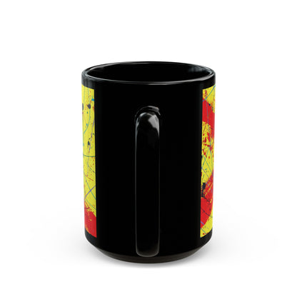 Red Rocket 15oz Black Mug by Jumper Maybach® - Jumper Maybach